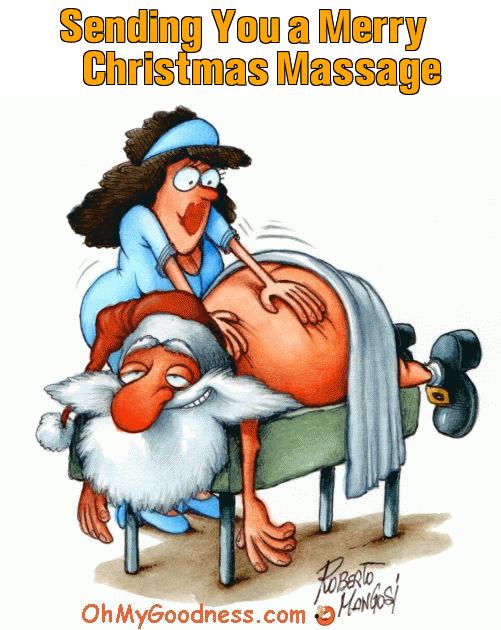 : Sending U a Merry Christmas  ̶M̶e̶s̶s̶a̶g̶e̶ ̶  Massage