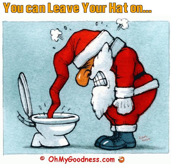 : You can Leave Your Hat on...
