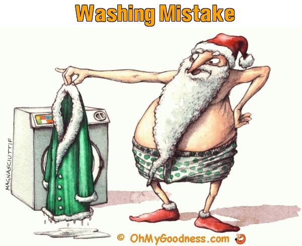 : Washing Mistake