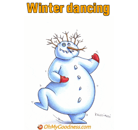 : Winter dancing