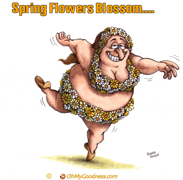 : Spring Flowers Blossom....
