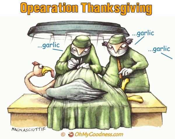 : Opearation Thanksgiving