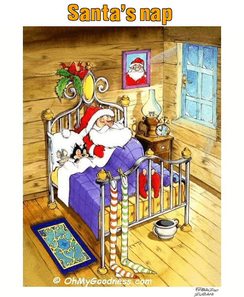 : Santa's nap