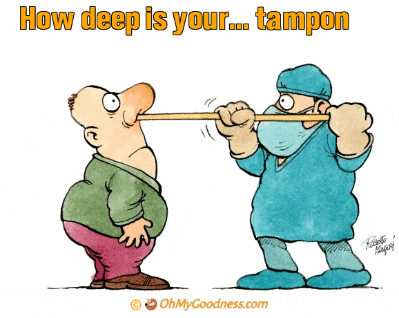 : How deep is your... tampon