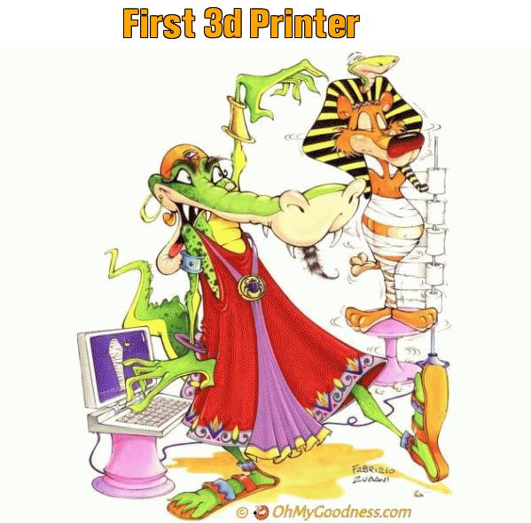 : First 3d Printer