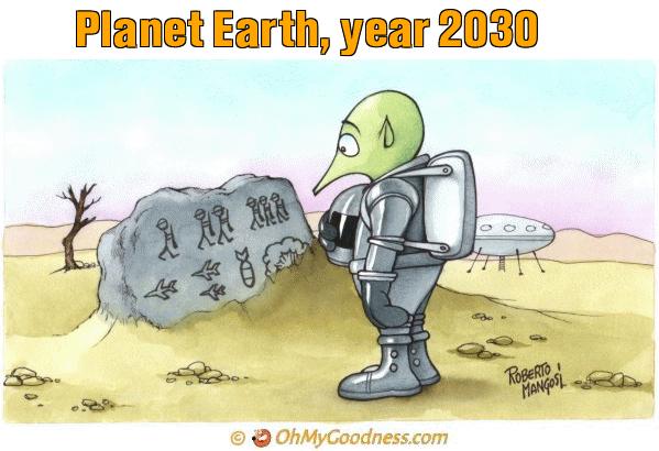 : Planet Earth, year 2030