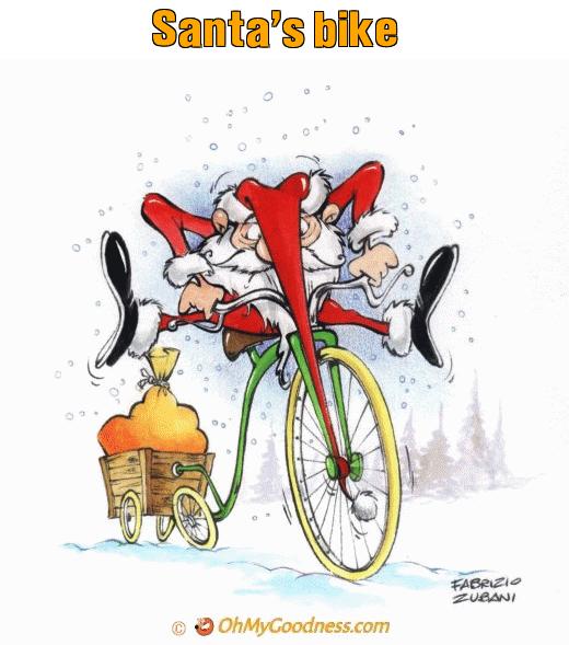 : Santa's bike