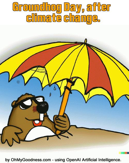 : Groundhog Day, after climate change.