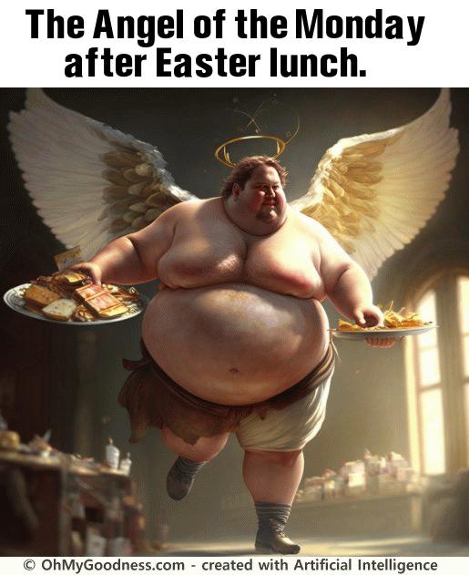 : The Angel of the Monday after Easter lunch.