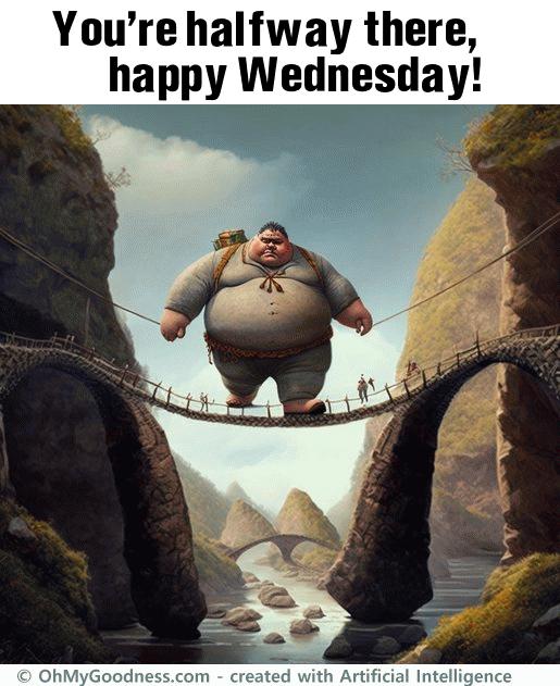: You're halfway there, happy Wednesday!
