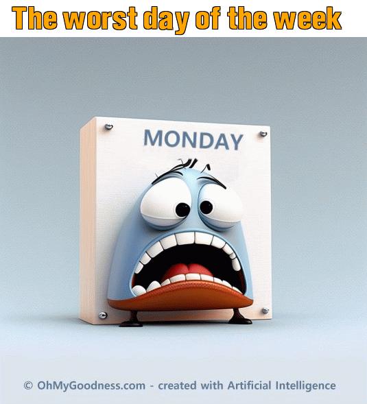 : The worst day of the week