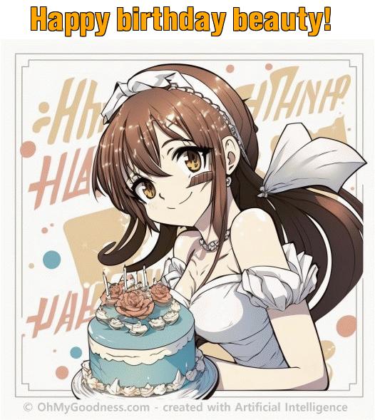 : Happy birthday beauty!