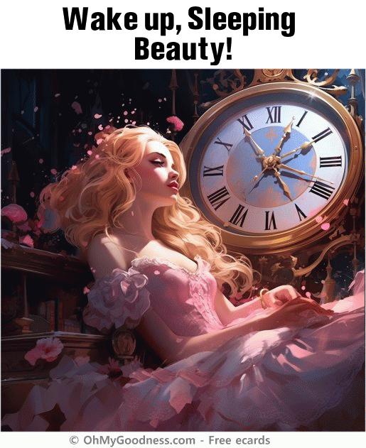 : Wake up, Sleeping Beauty!