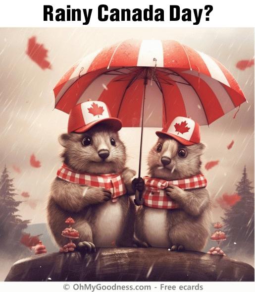 : Rainy Canada Day?
