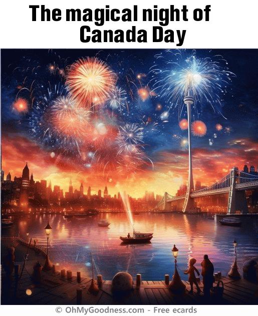 : The magical night of Canada Day