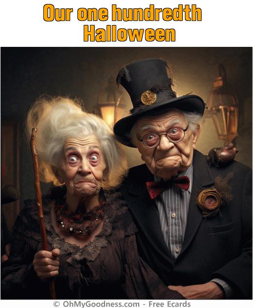 : Our one hundredth Halloween