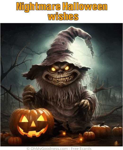 : Nightmare Halloween wishes