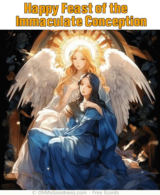 : Happy Feast of the Immaculate Conception