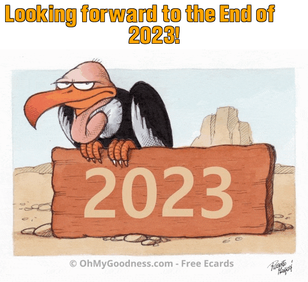 : Looking forward to the End of 2023!