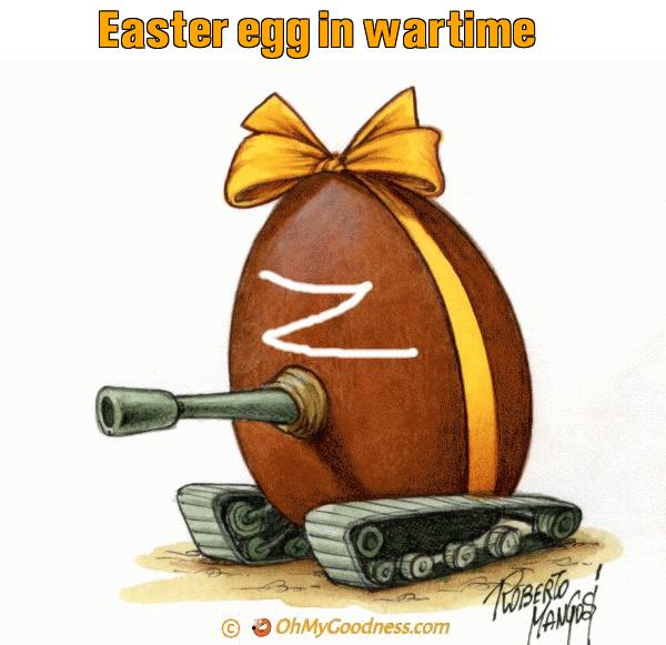 : Easter egg in wartime