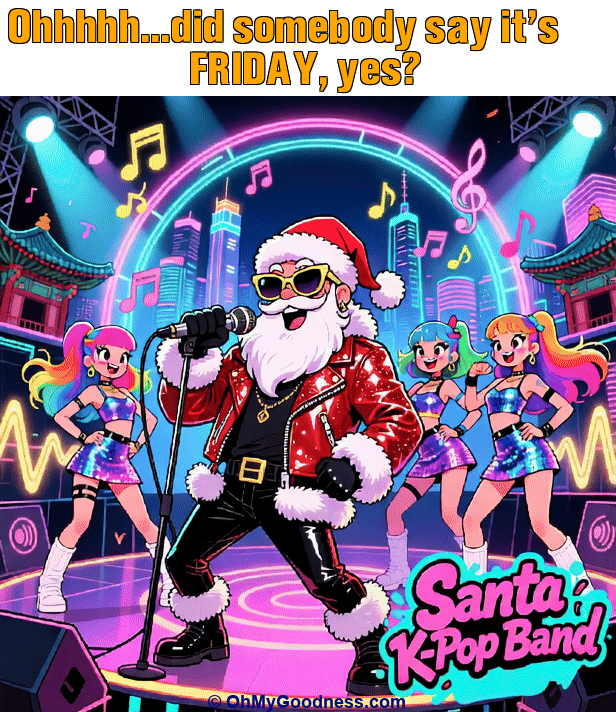 : ...did somebody say it's FRIDAY?