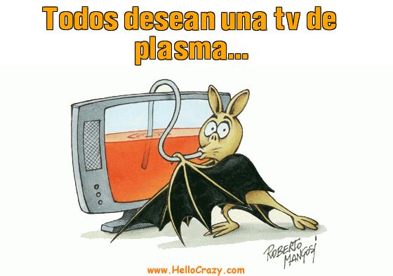: Todos desean una tv de plasma...
