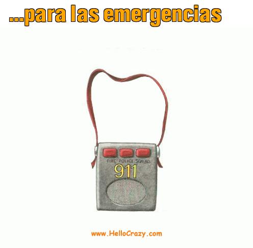 : ...para las emergencias