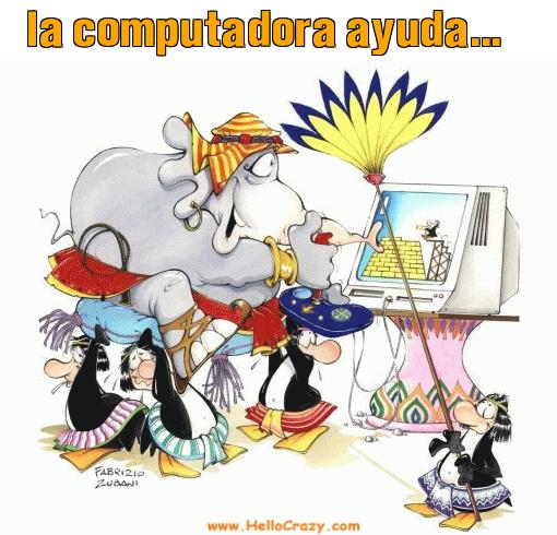 : la computadora ayuda...