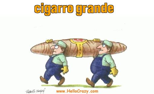 : cigarro grande