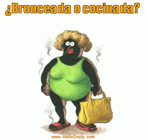 : Bronceada o cocinada?