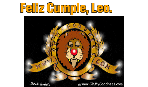 : Feliz Cumple, Leo.