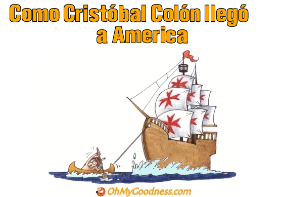 : Como Cristóbal Colón llegó a America