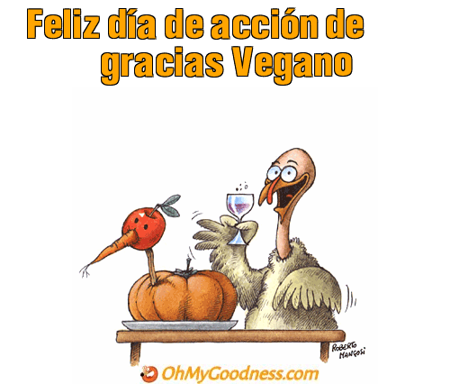 : Feliz día de Acción de Gracias Vegano