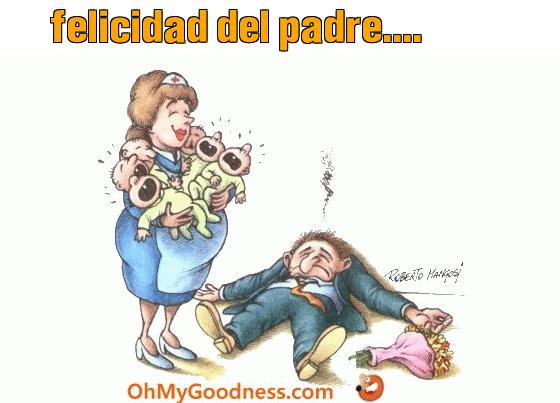 : felicidad del padre....