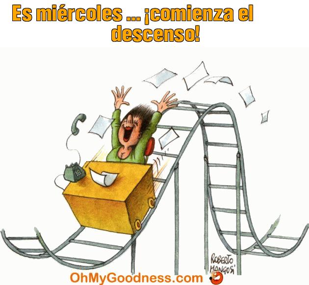 : Es mircoles ... comienza el descenso!