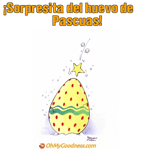 : Sorpresita del huevo de Pascuas!