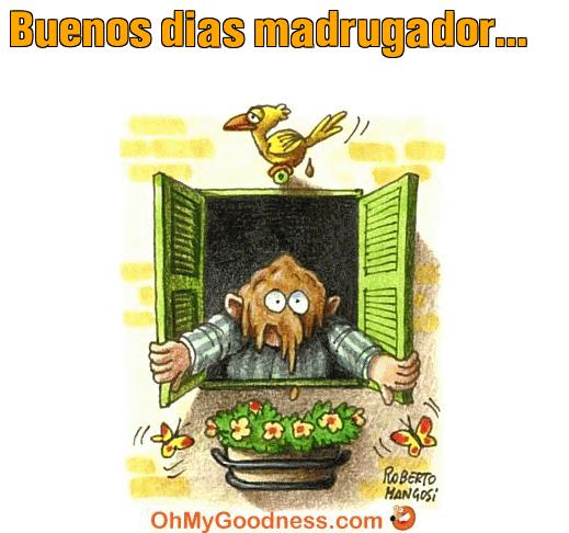 : Buenos dias madrugador...