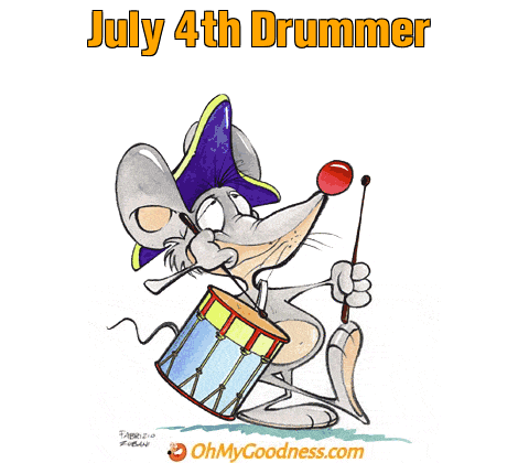 : July 4th Drummer