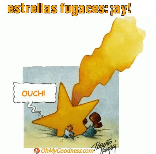 : estrellas fugaces: ay!