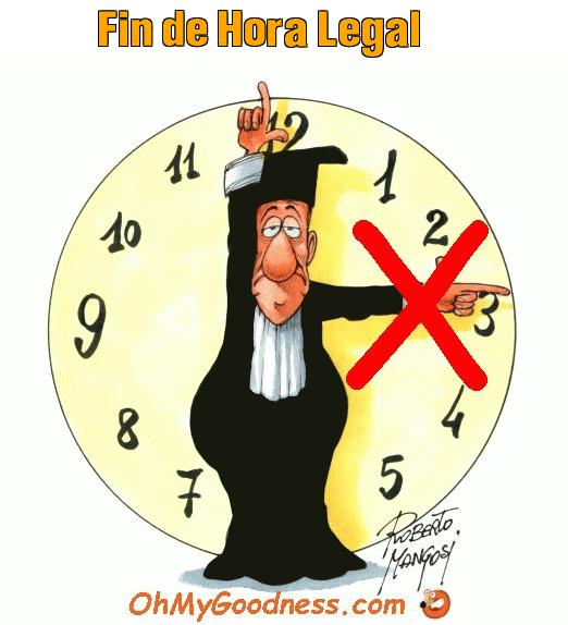 : Fin de Hora Legal