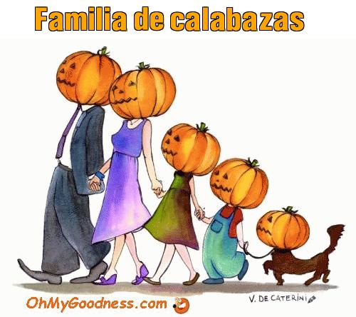 : Familia de calabazas