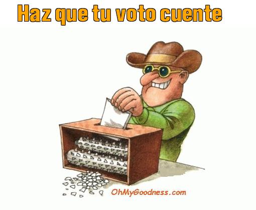 : Haz que tu voto cuente