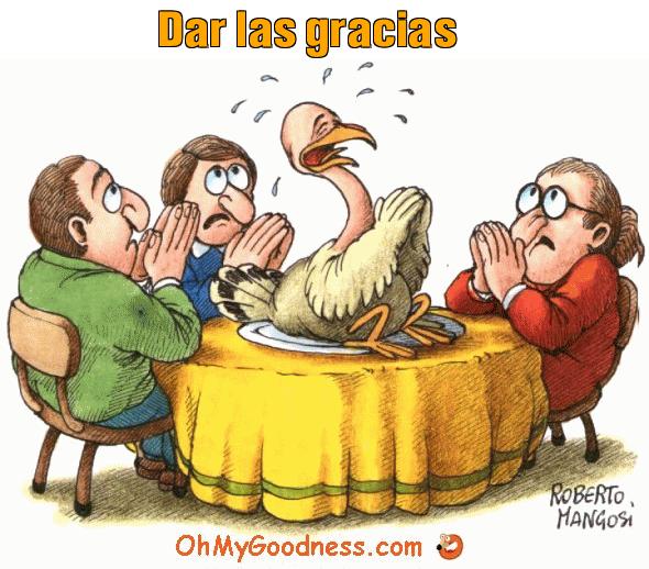 : Dar las gracias