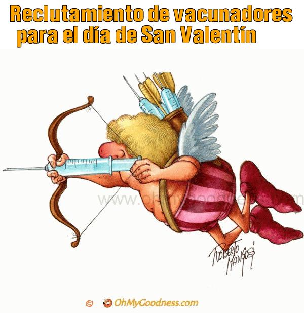 : Reclutamiento de vacunadores para el día de San Valentín