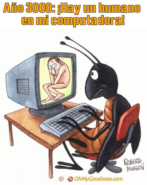 : Ao 3000: Hay un humano en mi computadora!