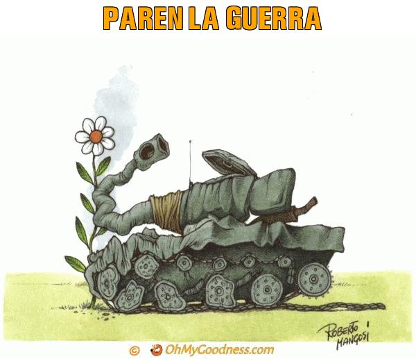 : PAREN LA GUERRA