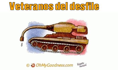 : Veteranos del desfile