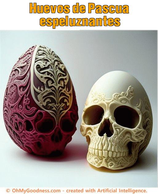 : Huevos de Pascua espeluznantes