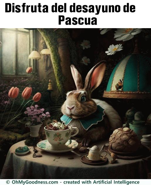 : Disfruta del desayuno de Pascua