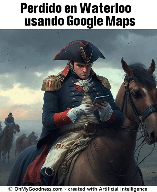 : Perdido en Waterloo usando Google Maps